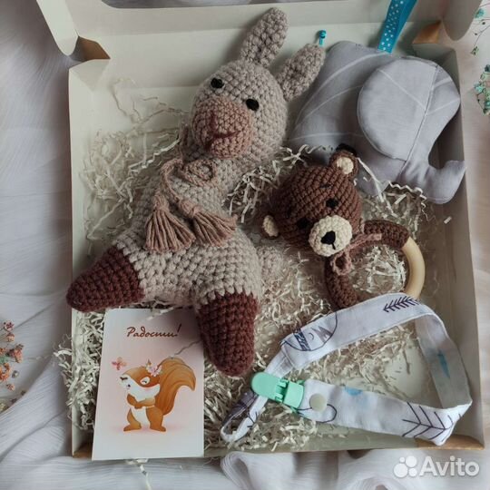 Развивающие игрушки, подарочный бокс