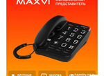 Стационарный домашний проводной телефон Maxvi