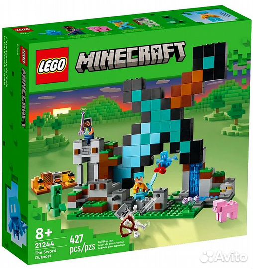 Конструктор lego Minecraft Застава Меча