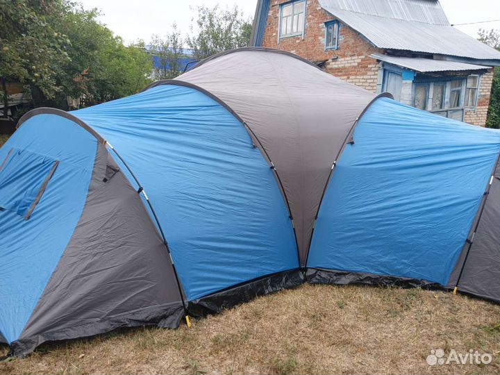 Палатка туристическая 6 местная с тамбуром