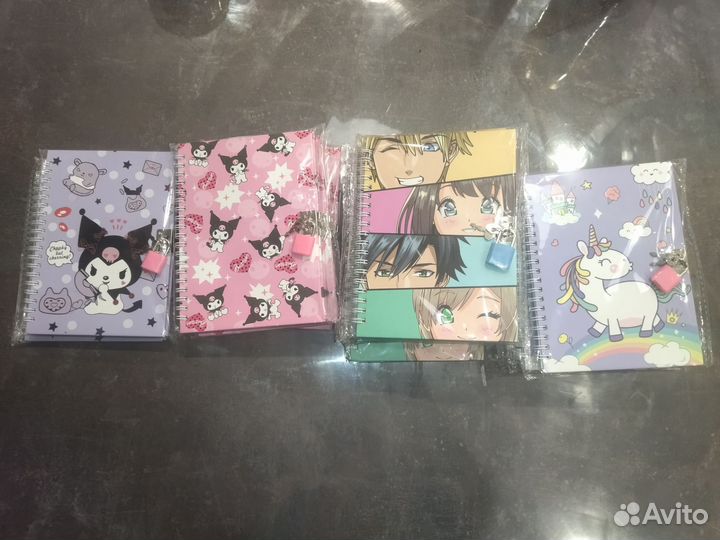 Блокнот для девочки с замочком