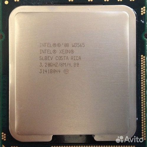 Процессор Intel Xeon W3565(1366, 3200MHz-3460MHz