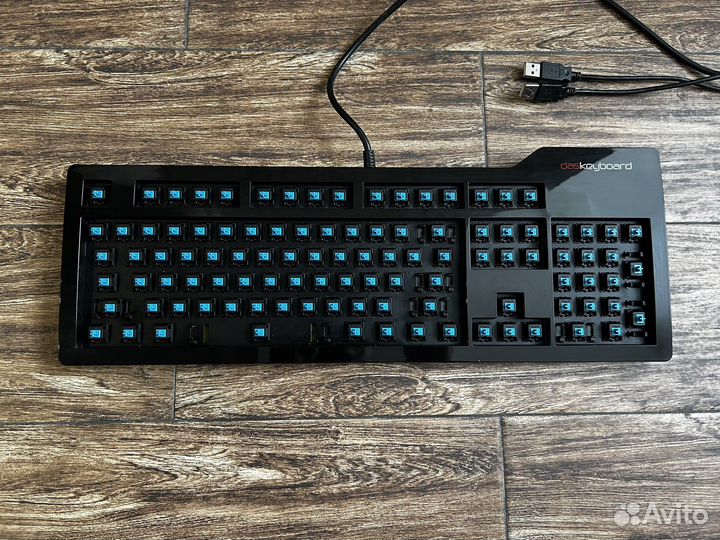 Клавиатура DasKeyboard Blue (Clicky) Cherry