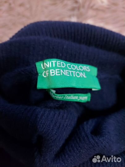 Шерстянная водолазка (свитер) Benetton