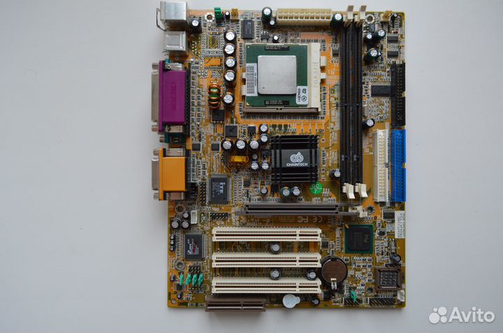 Материнская плата с процессором Pentium 3