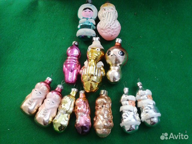 Елочные игрушки СССР
