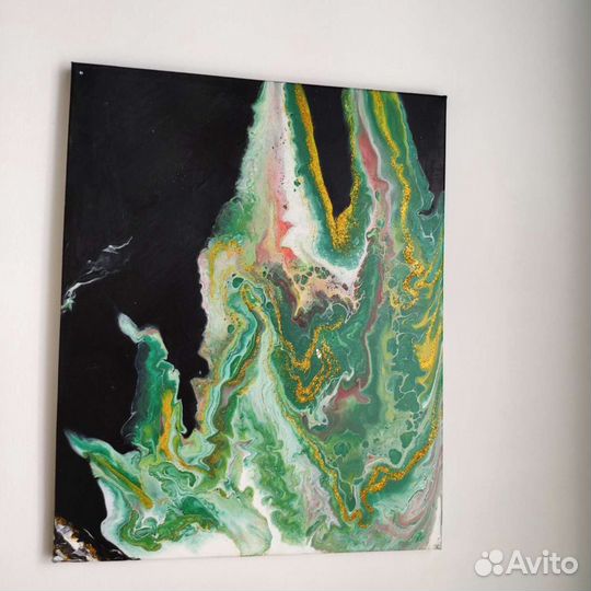 Картина флюидарт интерьерная