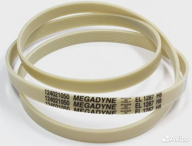 Ремень 1287 H8EL, бел.'megadyne', зам.132672100, W