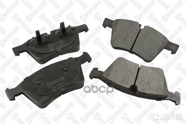 000 324B-SX колодки дисковые перед. с антискри