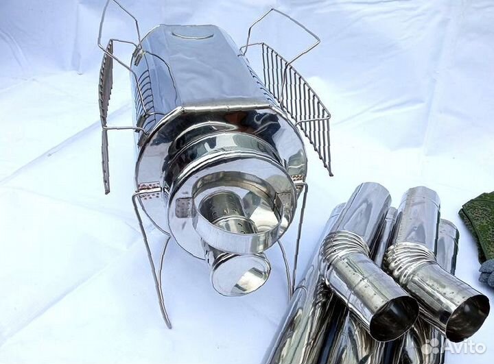 Печь походная Пошехонка Кабанчик на 15 л