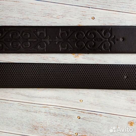 Мужской ремень из натуральной кожи новый