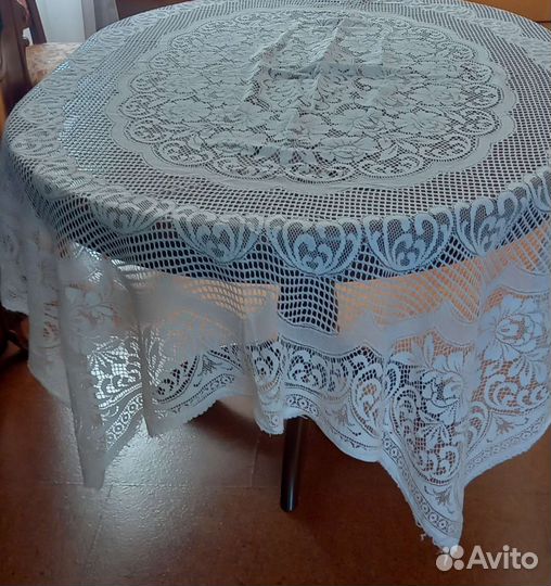 Скатерть лен СССР новая