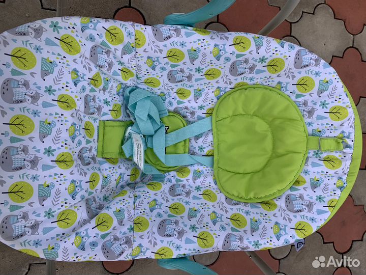 Детские качели электрические, лежанка