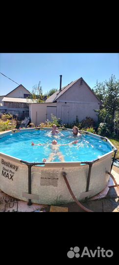 Каркасный бассейн бу 300*76