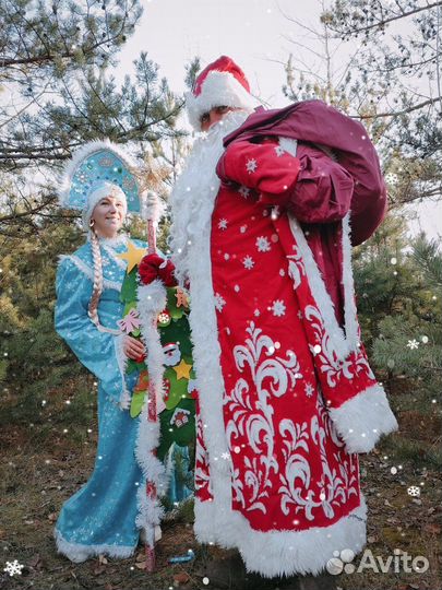 Дед Мороз и Снегурочка аниматоры