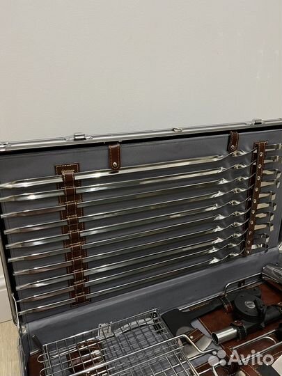 Набор для шашлыка / барбекю в кейсе Konig