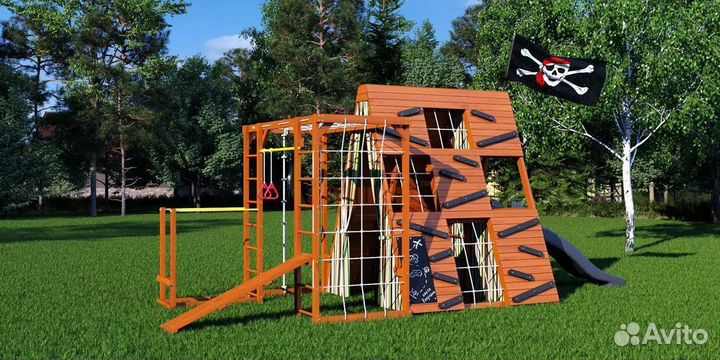 Детская площадка домик