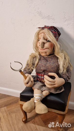 Кукла Баба Яга ручная работа