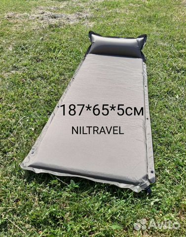 Самонадувающийся коврик одноместный 187х65х5см