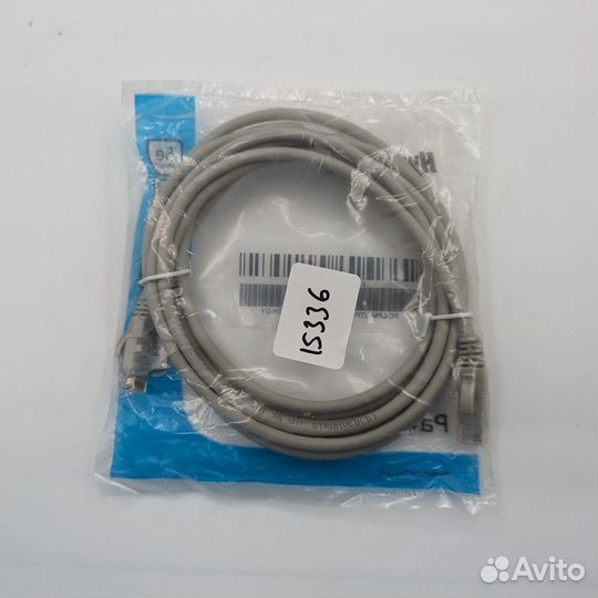 Патч-корд PC-LPM-UTP-RJ45-RJ45-C5E-3M-lszh-GY, Hyp