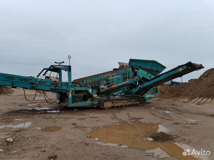 Аренда Мобильный грохот powerscreen warrior 1800