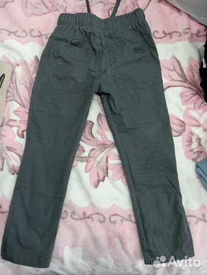 Серые брюки для мальчика