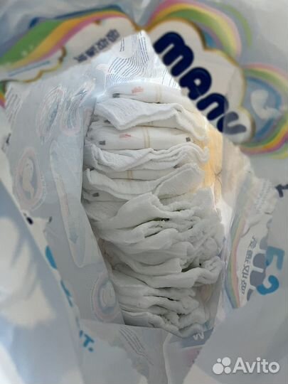 Подгузники-трусики Manu L и Baby go 5