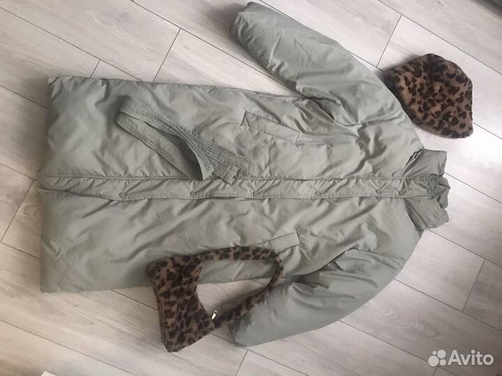 Пуховик женский bershka