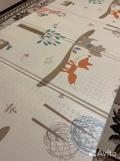 Складной детский коврик