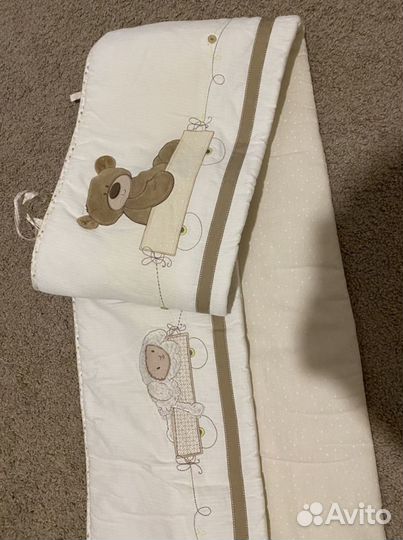 Бортики в детскую кроватку