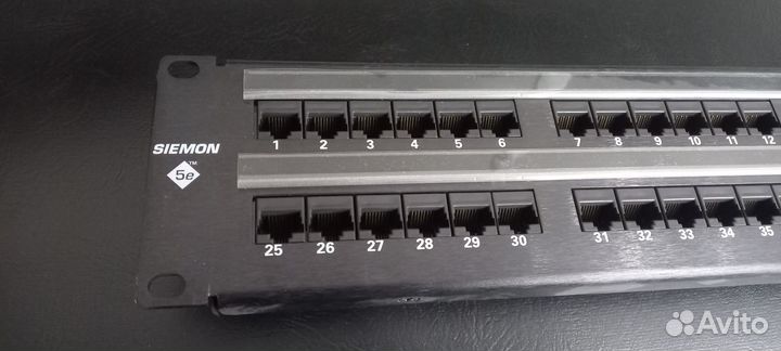 Патч панель siemon, 2U, на 48 портов