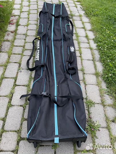 Чехол для горных лыж/сноуборда на колесах