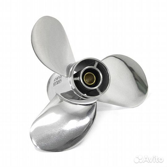 Гребной винт Evinrude 8 9.9 12 15 3-лопасти нерж