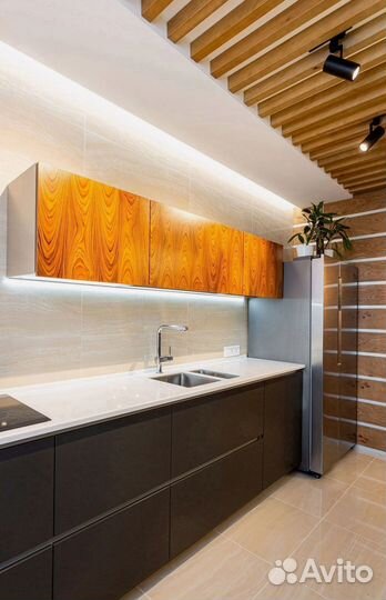 Современная кухня на заказ мдф фасады