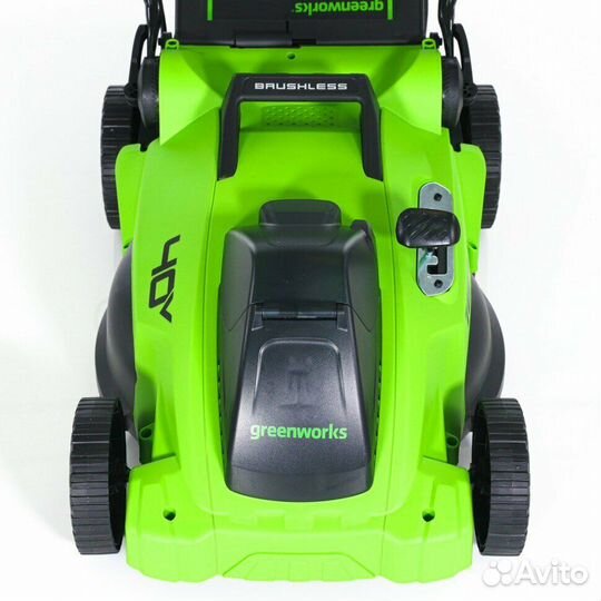 Газонокосилка Greenworks GD40LM16X 2517907 (без АК