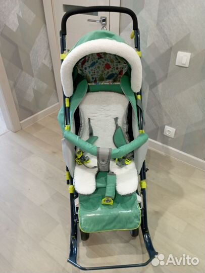 Санки коляска ника