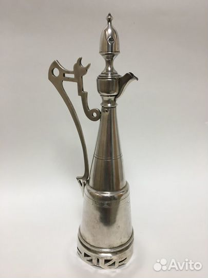 Графин, штоф, серебро, Царская Россия, модерн