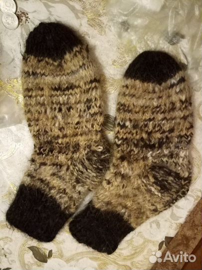 Изделия из пряденой собачьей шерсти