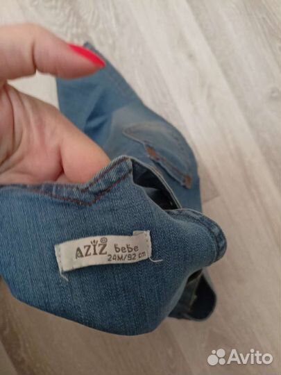 Джинсовый комбинезон Aziz