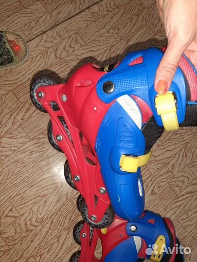 Роликовые коньки раздвижные 36-39