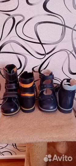 Ботинки деми, туфли ортопедические 28 размер