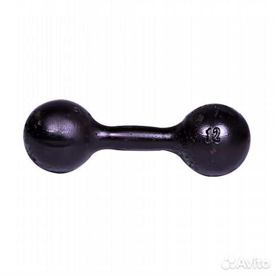 Гантель литая 12,0 кг