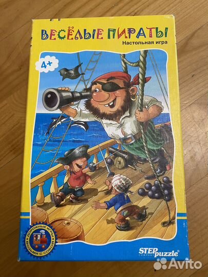 Настольная игра Веселые пираты 4+