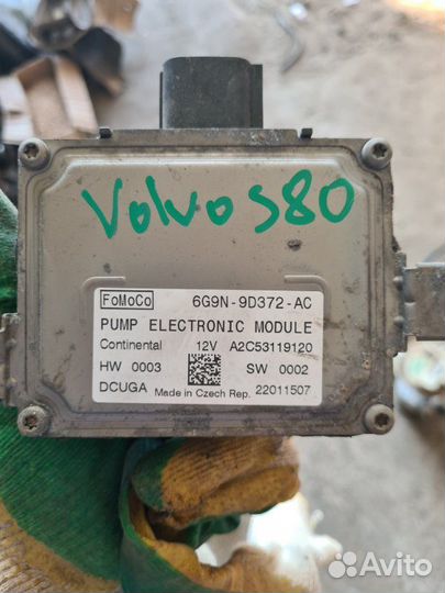 Блок управления топливным насосом Volvo S80 2