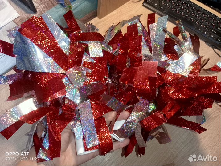 Помпоны для черлидинга и танцев