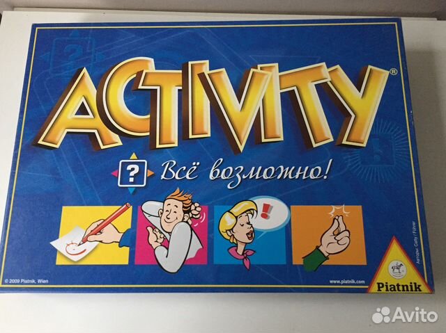 Настольная игра Активити всё возможн