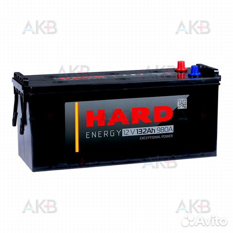 Аккумулятор автомобильный hard 132 Ач 930A п.п. (5
