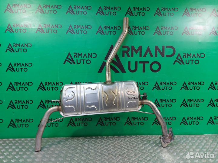 Глушитель Mercedes Cla-Class C117 2013-2016