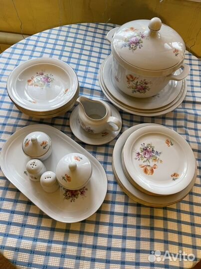 Столовый сервиз гдр