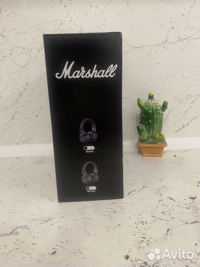 Наушники marshall черные